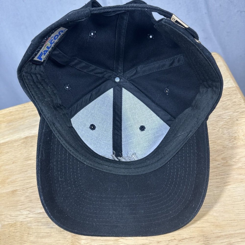 Falcon Headwear Ditzler Baseball Hat Cap  Strapback Adjustable Black - Picture 9 of 12